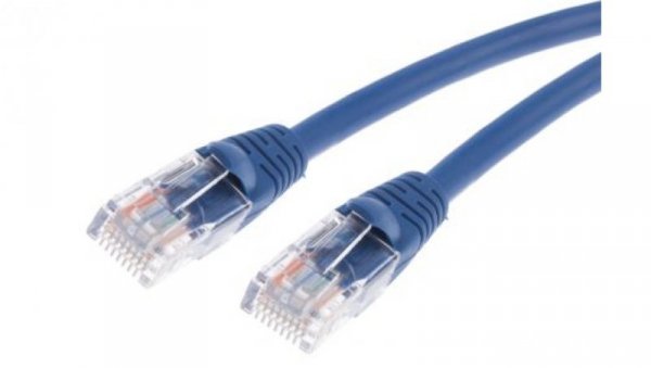 Kabel kat. 5e U/UTP Niebieski 10m