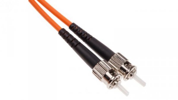 Kabel światłowodowy, średnica: 62.5/125μm, OM1 Wielomodowy, Pomarańczowy, ST / ST