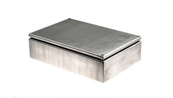 Puszka elektroinstalacyjna, 300 x 150 x 80mm, IP66, kolor Niemalowany, materiał Stal nierdzewna, RS PRO