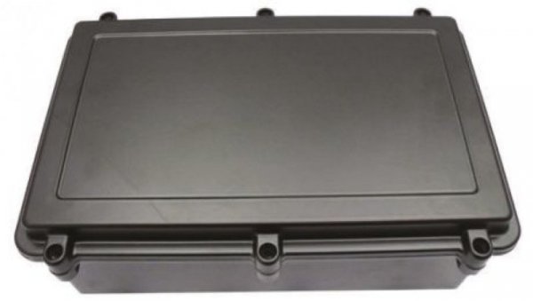 Obudowa ekranowana Czarny z kołnierzem IP67 Silikon, 262 x 182 x 90mm, RS PRO