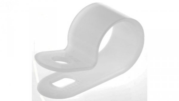 Zacisk kablowy Zacisk P, 12.7mm, materiał: Nylon 66, 31 x 12 x 1.5mm, RS PRO