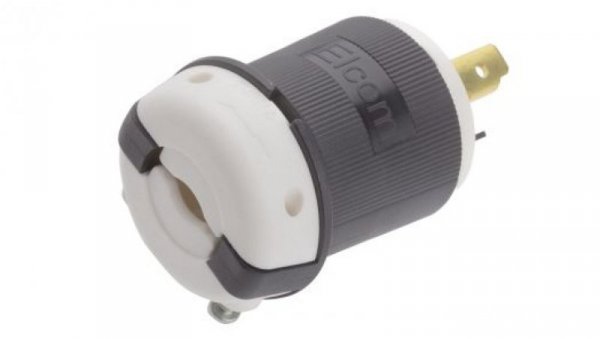 Wtyk sieciowy, 30A, 125 V AC, 2P+E NEMA L5 - 30P, RS PRO
