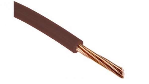Przewód jednożyłowy linkowy, Przewód do urządzeń, 2,5 mm², 13 AWG, Poliolefina usieciowana EI5, typ EI 5 wg EN 50363-5,