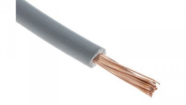 Przewód jednożyłowy linkowy, Przewód do urządzeń, 2,5 mm², 13 AWG, Poliolefina usieciowana EI5, typ EI 5 wg EN 50363-5,