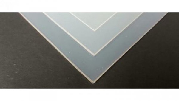 Arkusz z gąbki gumowej, Półprzezroczysty, 1.2g/cm³, 600mm x 600mm x 3mm, RS PRO