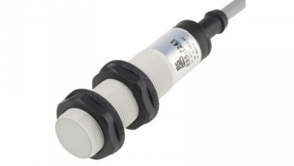 Czujnik pojemnościowy 5 mm cylindryczny M18 x 1 300 mA 20 → 250 V AC IP67
