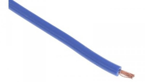 Kabel trzynormowy PCW, dł. 100m 1 mm², 17 A, 1 kV, Maks. +105C Ciemnoniebieski Zgodność z trzema normami, RS PRO