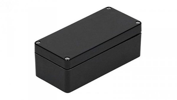 Obudowa Czarny IP66 Silikon, 160 x 75 x 75mm, RS PRO