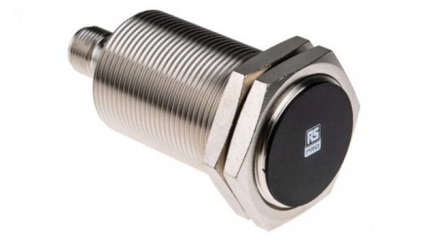 Czujnik indukcyjny PNP 10 mm cylindryczny M30 x 1,5 200 mA 10→ 30 V DC IP67 500Hz