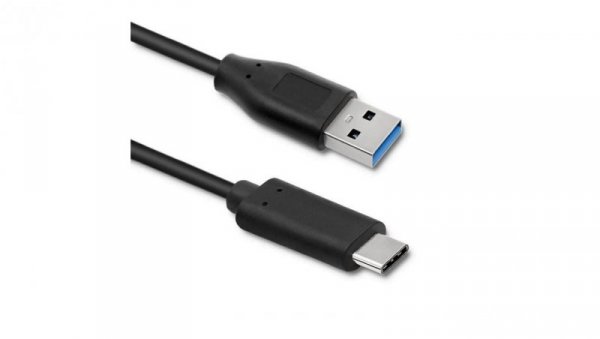 Qoltec Kabel USB 3.1 typ C męski USB 3.0 A męski 1.2m