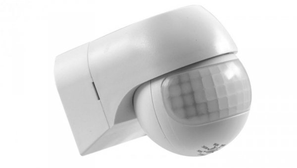 Czujnik ruchu 800W IP44 PIR / na podczerwień wodoodporny natynkowy biały SENSOR 90 GXSE007