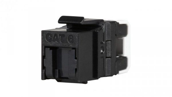 Keystone Solarix CAT6 UTP RJ45 czarny SXKJ-6-UTP-BK-NA do kleszczy SXKJ-NA-BU