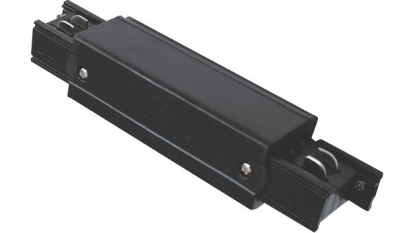 Łącznik szynoprzewodu IP20 3-fazowy czarny TRACK LONG CONNECTOR 4W BLACK GXTR021