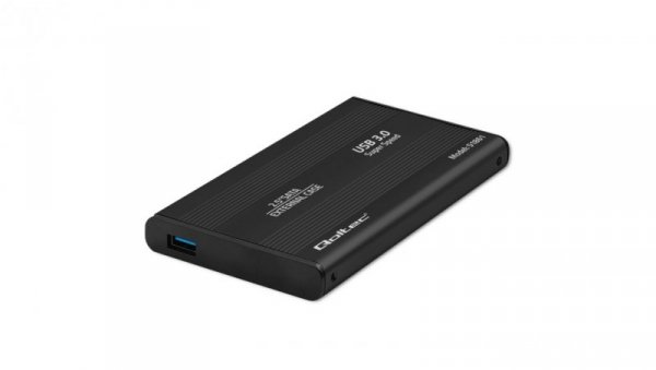 Qoltec Obudowa kieszeń do dysków HDD SSD 2.5 SATA3 USB 3.0 Czarny