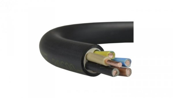 Kabel prądowy YKY 0,6/1kV 5x2,5 drut do ziemi Elektrokabel /100m/