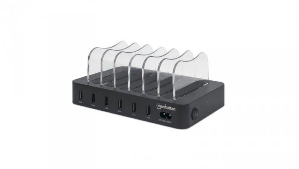 6-Portowa Stacja Zasilająca 6x USB-A 5V 2.4A 50W