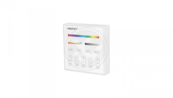 Pilot Panel RGB+CCT RF 4-strefy dotykowy B4