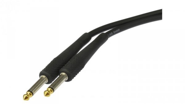 KLOTZ KIK Kabel instrumentalny złocony Audio Jack 6,3mm Mono (wtyk / wtyk) 3m