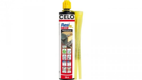 Epoksydowa zaprawa chemiczna, bez styrenu, 300ml /opak. = 12 szt./ (300EYSF) CELO