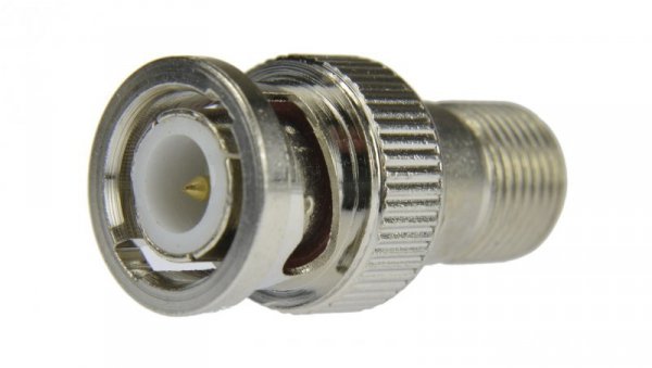 Przejście Adapter BNC (wtyk) / F (gniazdo) do łączenia kamer monitoringu CCTV