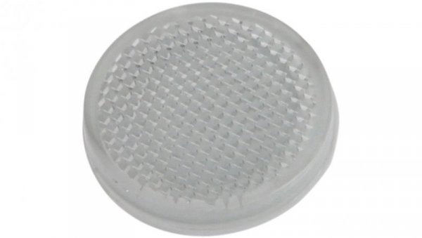 Akcesoria optyczne, odbłyśnik, Ø20mm 4wysoki, samoprzylepny, -40-70C, IP67, PMMA+PMMA, AO000288