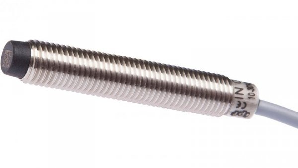 Czujnik indukcyjny, M8x1 dł. 50, Sn: 3, 10-30V DC, PNP NO, Kabel 5m PVC, IP67, V2A, IN080101
