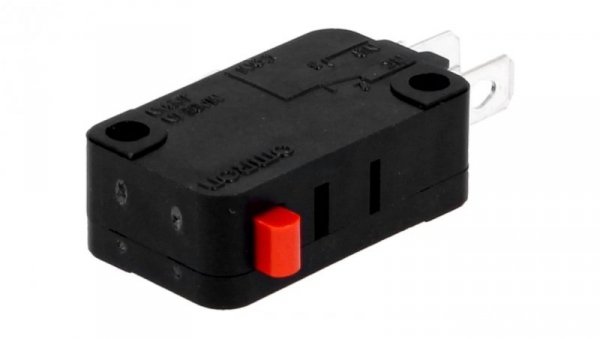 Mikroprzełącznik SNAP ACTION bez dźwigni SPDT 5A/250VAC IP40 VX-5-1A2