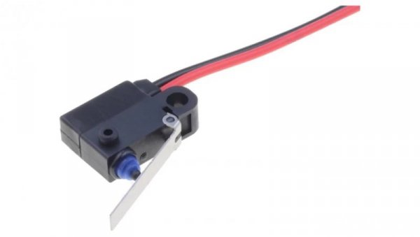 Mikroprzełącznik SNAP ACTION z dźwignią SPST-NC 0,1A/125VAC D2HW-C222MR
