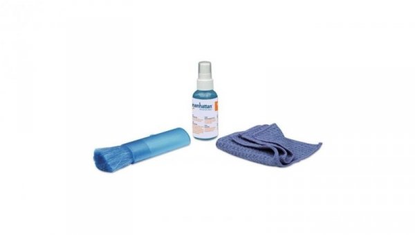 Czyszczący zestaw LED/LCD/Tv Płyn 60Ml pędzel szmatka 421010