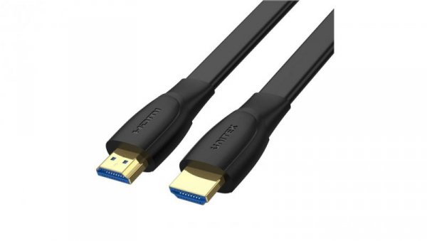 UNITEK Kabel HDMI 2.0 High Speed Ultra HD 4K@60 HDR płaski 1m