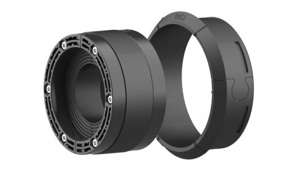 Dzielona pokrywa systemowa HSI150 DG 1x70-112mm do montażu na istniejących kablach