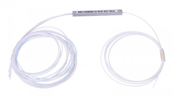 Splitter 900um, 1,5m, bez złącz Extralink 1:4 PLC