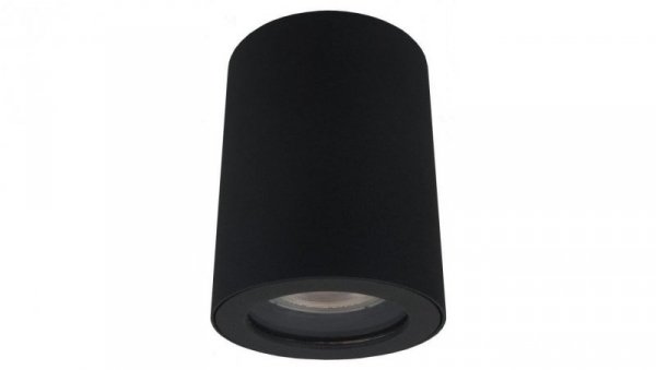 Lampa punktowa czarny spot FARO z nieruchomym oczkiem na GU10 LP-6510/1SM BK Light Prestige