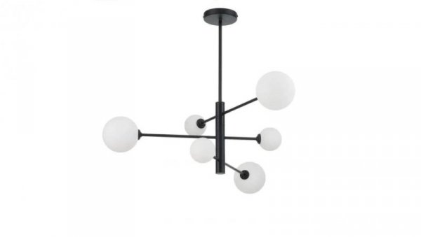 Lampa wisząca czarna DORADO 6 LP-002/6P BK Light Prestige