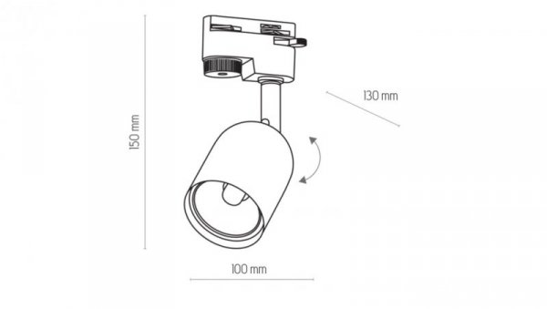 Kinkiet SHINE CHROME 11W LED ML031 Milagro