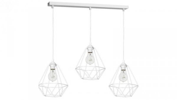 Lampa wisząca BASKET WHITE 3xE27 MLP7213 Milagro