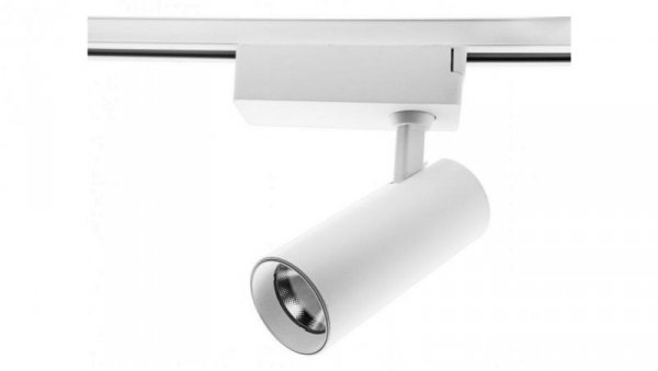 Reflektorek szynowy 1 obwodowy ROCCA biały LED 4000K LP-1019/1W WH Light Prestige