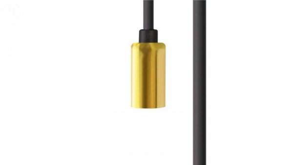 Przewód z oprawką 150cm CAMELEON CABLE G9 1,5 M BLACK/BRASS 8622 Nowodvorski