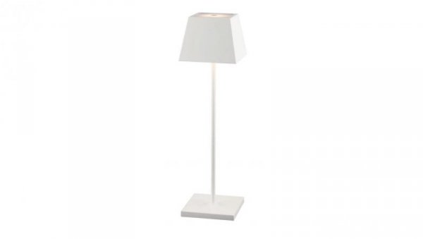 Lampa ogrodowa bezprzewodowa na stół USB MAHE LED WHITE 8397 Nowodvorski