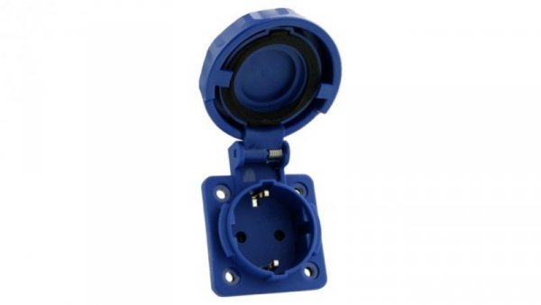 Gniazdo tablicowe proste hermetyczne 230V 16A IP67 system Schuko Doktorvolt 9986