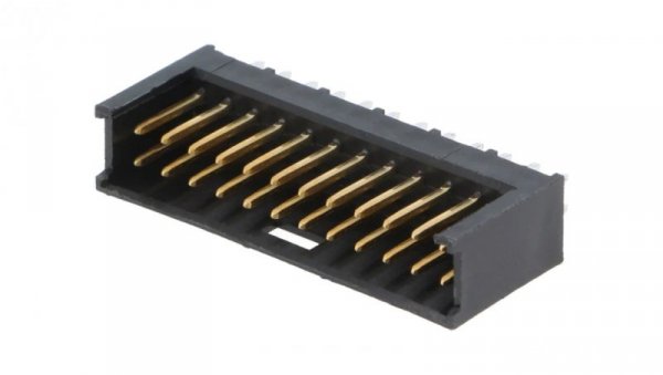 Złącze do montażu na PCB, pionowe, płyta do płyty, 24 pozycje 280521-2