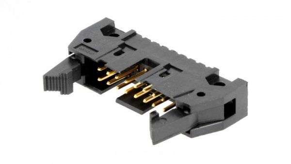Gniazdo IDC męskie 16-pin proste z wyrzutnikiem THT złocony 5499910-3