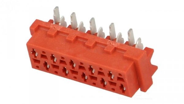 Micro-MaTch gniazdo żeńskie 10-pin SMT na PCB Układ 2x5 8-188275-0