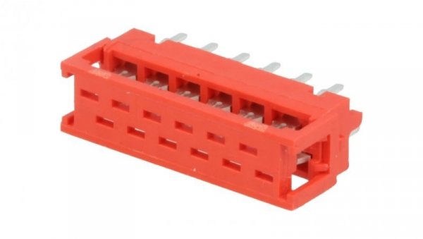 Micro-MaTch przejście 12-pin IDC,THT na PCB,na taśmę 1,27mm 8-215570-2