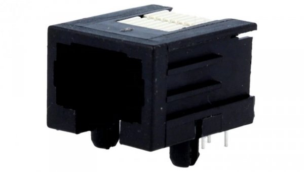 Gniazdo RJ45 8-pin Kat 3 niskoprofilowe Układ 8p8c na PCB 215877-1