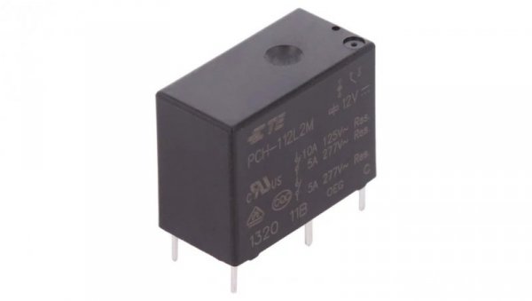 Przekaźnik elektromagnetyczny SPST-NO 12VDC 5A 30VDC 1461352-5