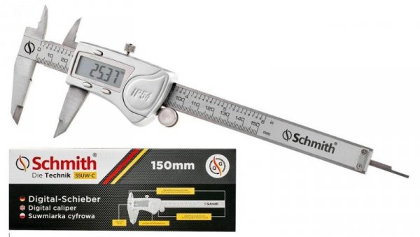 Suwmiarka cyfrowa elektroniczna 0-150mm dokładność 0,02mm Schmith