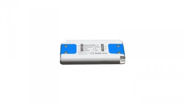 Zasilacz meblowy do taśm LED IP44 12V 12W