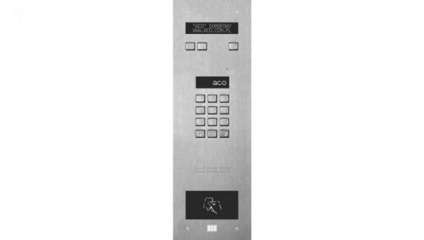 Centrala Master cyfrowa do 1020 lokali, do 6144 breloków zbliżeniowych, elektroniczny spis lokatorów INSPIRO 5+