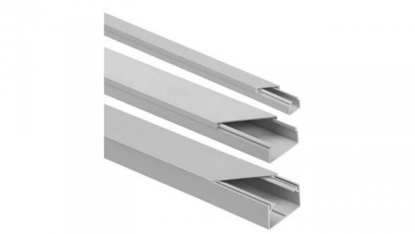 Listwa elektroinstalacyjna (korytko kablowe) jasnoszara RAL7035 14x14mm 1KPL=20MB